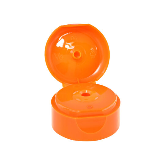 Tube Closures Snap on – 50mm / 5mm / Light Orange