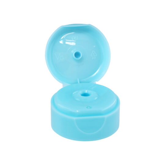 Tube Closures Snap on – 50mm / 5mm / Light Blue