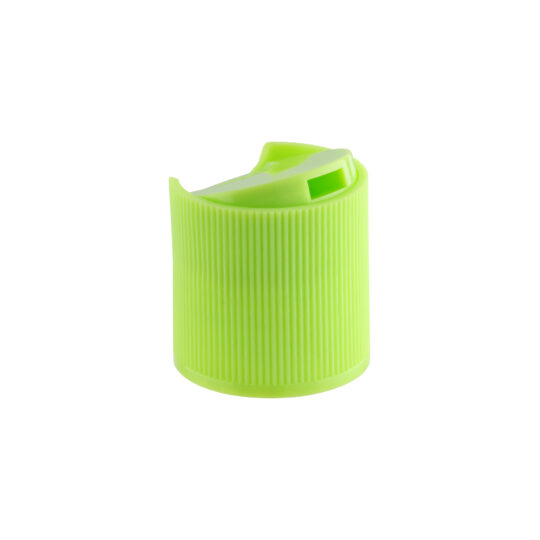 Disc Top Cap – 24/410 / Ribbed / Glowfine Green
