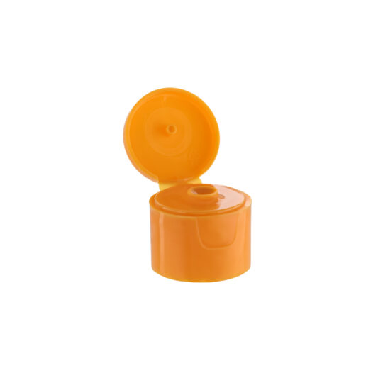Flip Top Cap – 25mm / Golden yellow / 3mm