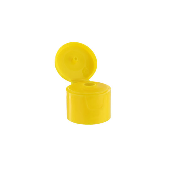 Flip Top Cap – 25mm / Yellow / 3mm