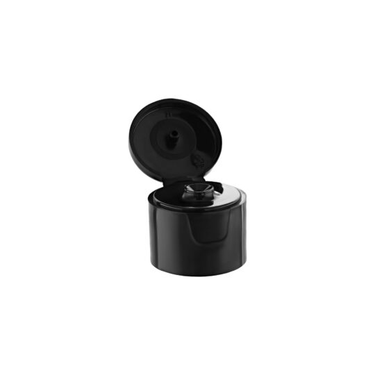 Flip Top Cap – 25mm / 3mm / Black