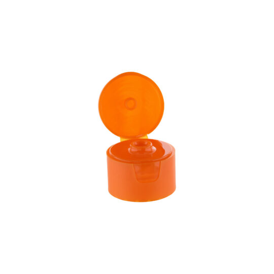 Flip Top Cap 28/410 – 28/410 / Matt / Light Orange / 3mm
