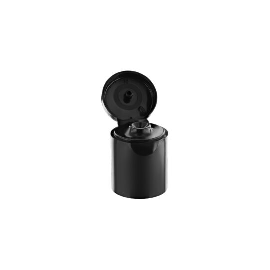 Flip Top Cap – 20/415 Tall neck / 3mm / Black