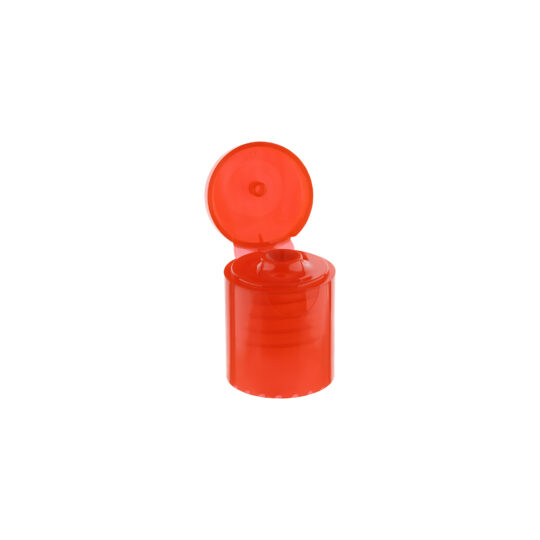 Flip Top Cap – 20/415 Tall neck / Red / 3mm