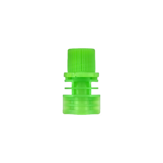 Spout & Cap – 8.6mm / Ribbed / Parrot Green
