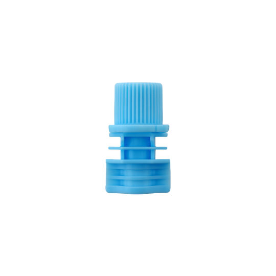 Spout & Cap – 8.6mm / Ribbed / Blue