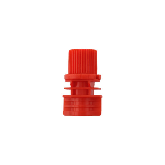 Spout & Cap – 8.6mm / Ribbed / Red