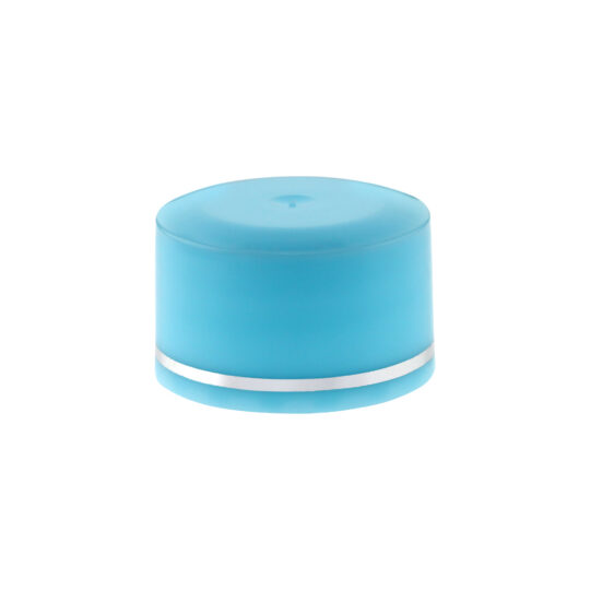 Screw Cap – 28/410 / Light Blue / Hot Foil Banding