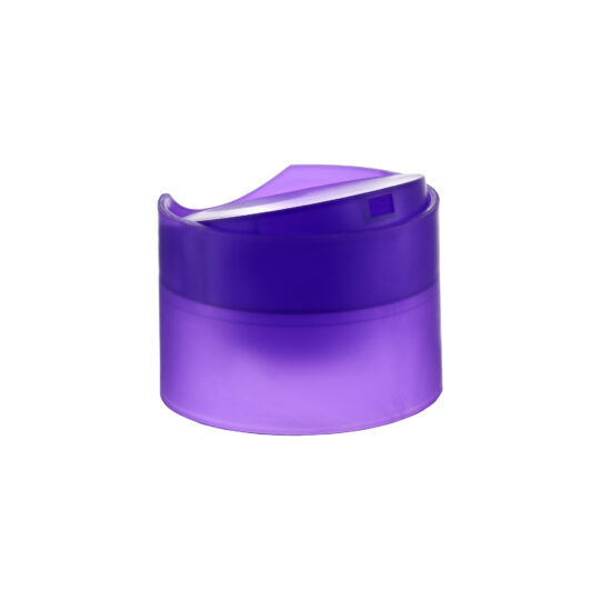 Disc Top Cap – 46mm (24/410) / Matt / Transparent Violet